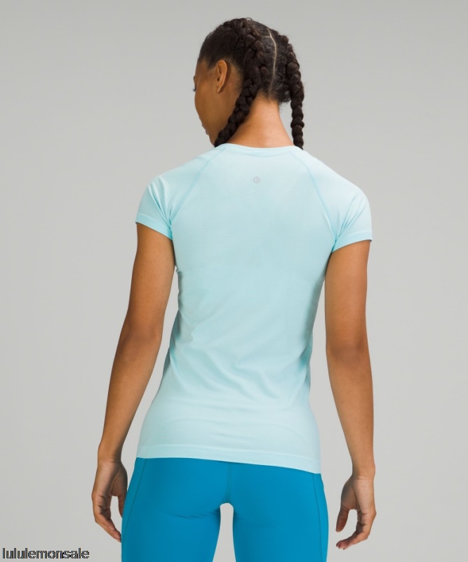 Lululemon Damen DELULU153 | Swiftly Tech Kurzarmshirt 20 Icing Blue